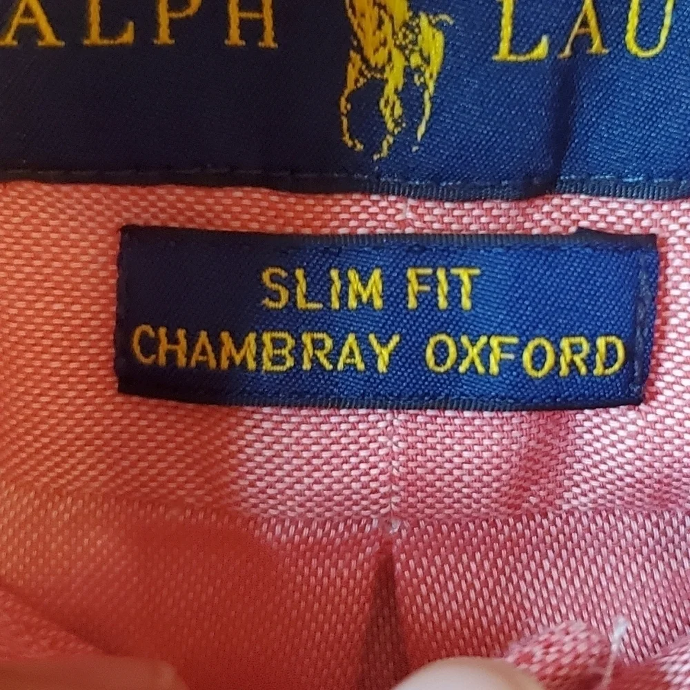 Ralph Lauren Slim Fit Chambray Oxford